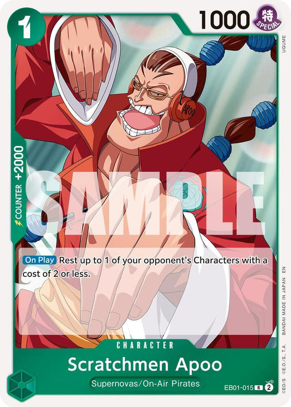 Scratchmen Apoo - EB01-015 (Reprint) [Premium Booster -The Best- Vol. 2]