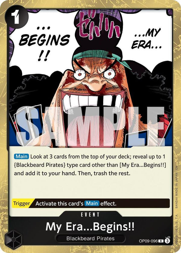 My Era...Begins!! (Reprint) (OP09-096) [Premium Booster -The Best- Vol. 2]