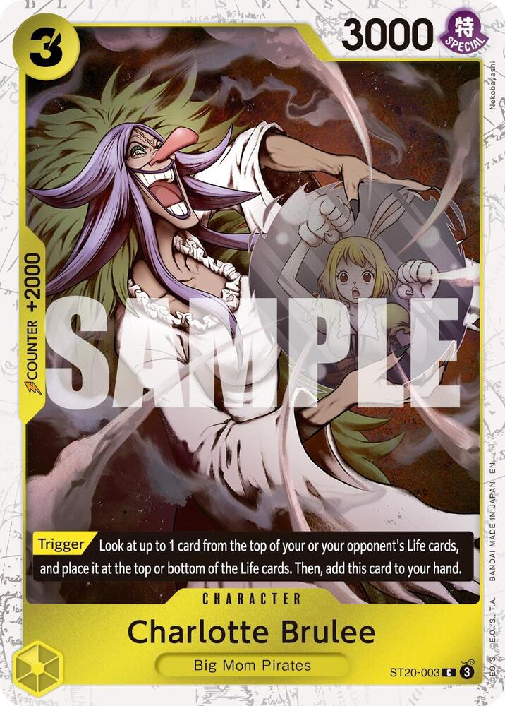 Charlotte Brulee (Pirate Foil) (ST20-003) [Premium Booster -The Best- Vol. 2]