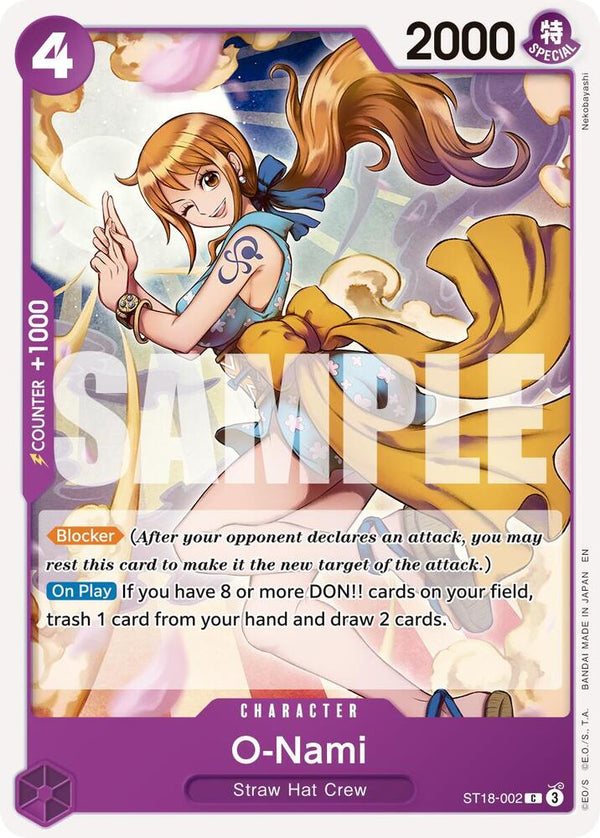 O-Nami (Reprint) (ST18-002) [Premium Booster -The Best- Vol. 2]