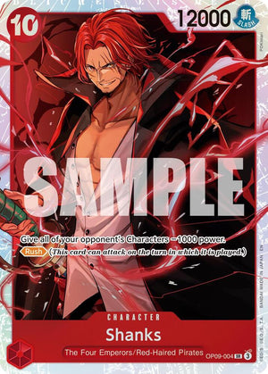 Shanks - OP09-004 (Reprint) [Premium Booster -The Best- Vol. 2]
