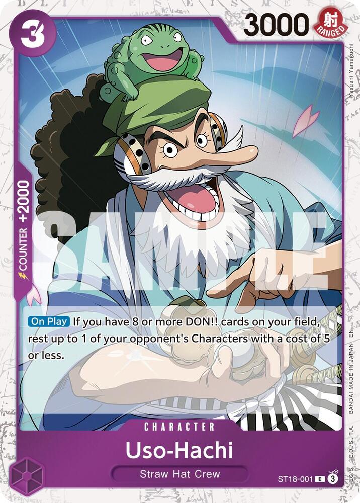 Uso-Hachi (Pirate Foil) (ST18-001) [Premium Booster -The Best- Vol. 2]