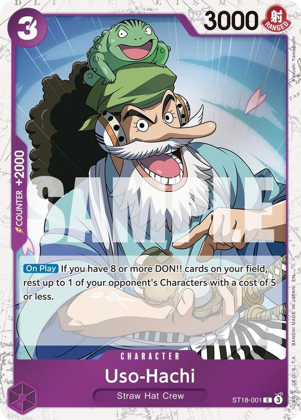 Uso-Hachi (Pirate Foil) (ST18-001) [Premium Booster -The Best- Vol. 2]