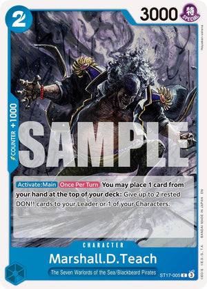 Marshall.D.Teach - ST17-005 [Premium Booster -The Best- Vol. 2]