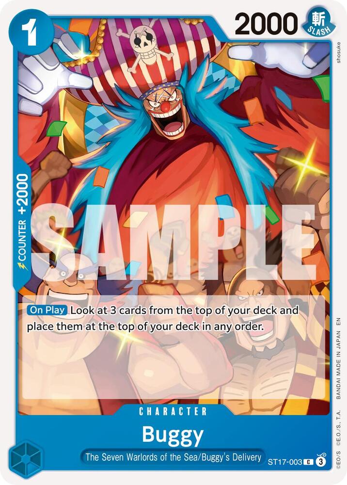 Buggy - ST17-003 (Reprint) [Premium Booster -The Best- Vol. 2]