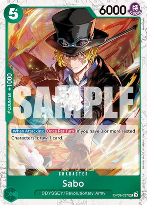 Sabo - OP09-027 (Pirate Foil) [Premium Booster -The Best- Vol. 2]