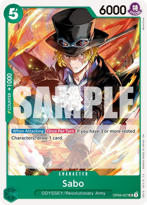 Sabo - OP09-027 (Reprint) [Premium Booster -The Best- Vol. 2]