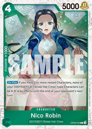 Nico Robin - OP09-033 (Pirate Foil) [Premium Booster -The Best- Vol. 2]