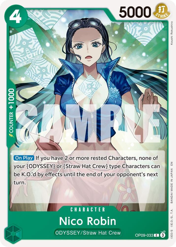Nico Robin - OP09-033 (Reprint) [Premium Booster -The Best- Vol. 2]
