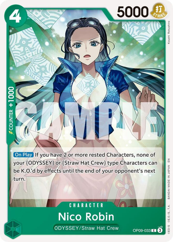 Nico Robin - OP09-033 (Reprint) [Premium Booster -The Best- Vol. 2]