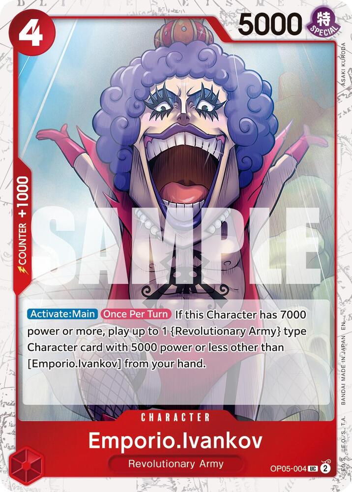 Emporio.Ivankov (Pirate Foil) (OP05-004) [Premium Booster -The Best- Vol. 2]