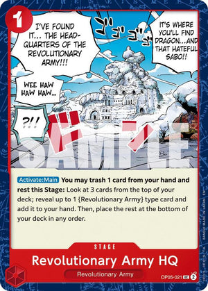 Revolutionary Army HQ (Reprint) (OP05-021) [Premium Booster -The Best- Vol. 2]