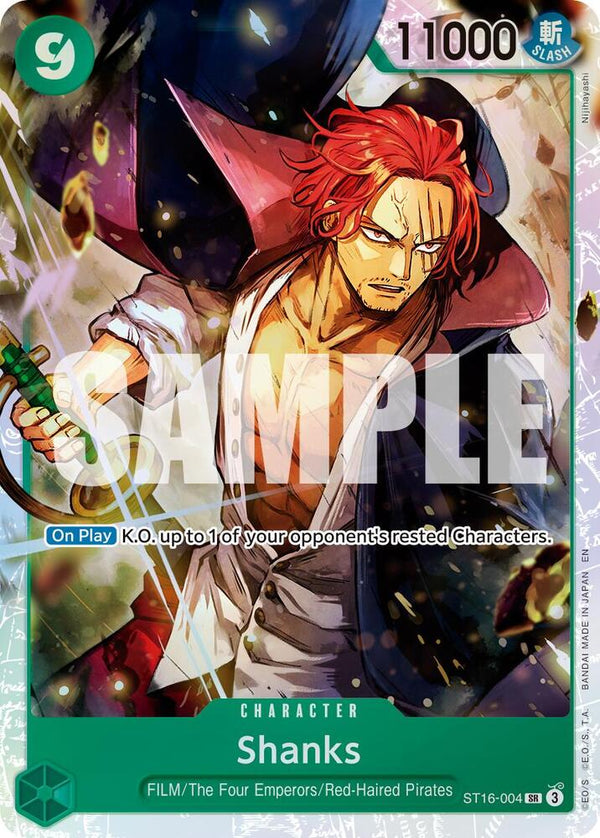 Shanks - ST16-004 (Reprint) [Premium Booster -The Best- Vol. 2]