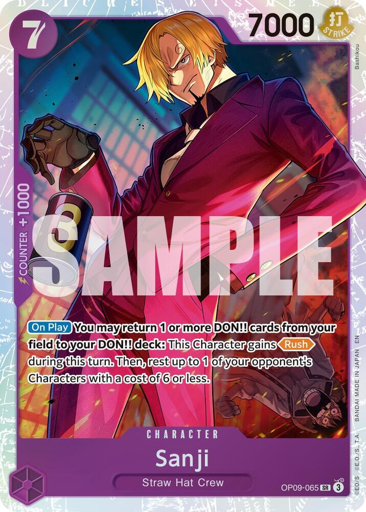 Sanji - OP09-065 (Reprint) [Premium Booster -The Best- Vol. 2]