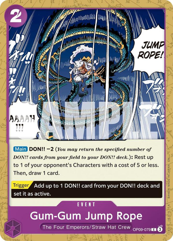 Gum-Gum Jump Rope (Reprint) (OP09-079) [Premium Booster -The Best- Vol. 2]