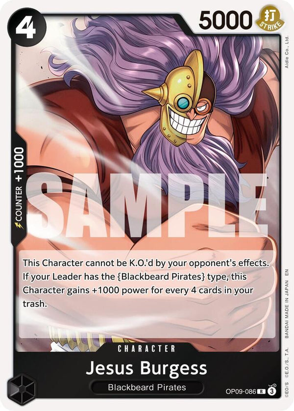 Jesus Burgess (Reprint) (OP09-086) [Premium Booster -The Best- Vol. 2]
