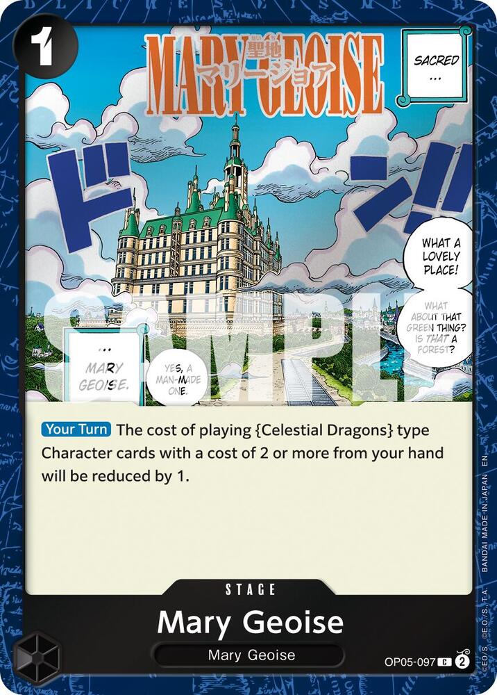 Mary Geoise (Pirate Foil) (OP05-097) [Premium Booster -The Best- Vol. 2]