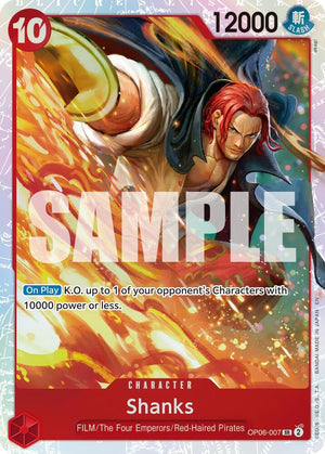 Shanks (Reprint) (OP06-007) [Premium Booster -The Best- Vol. 2]
