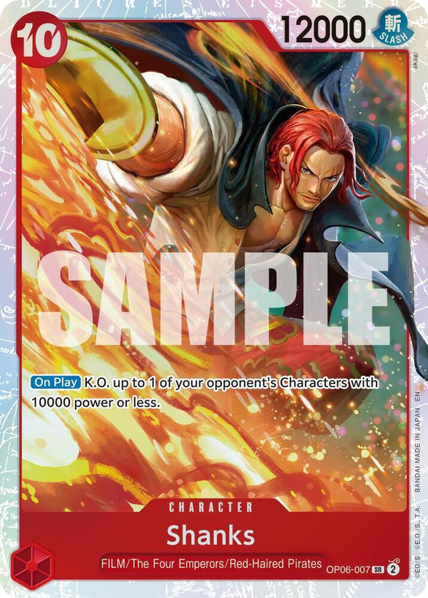 Shanks (Reprint) (OP06-007) [Premium Booster -The Best- Vol. 2]