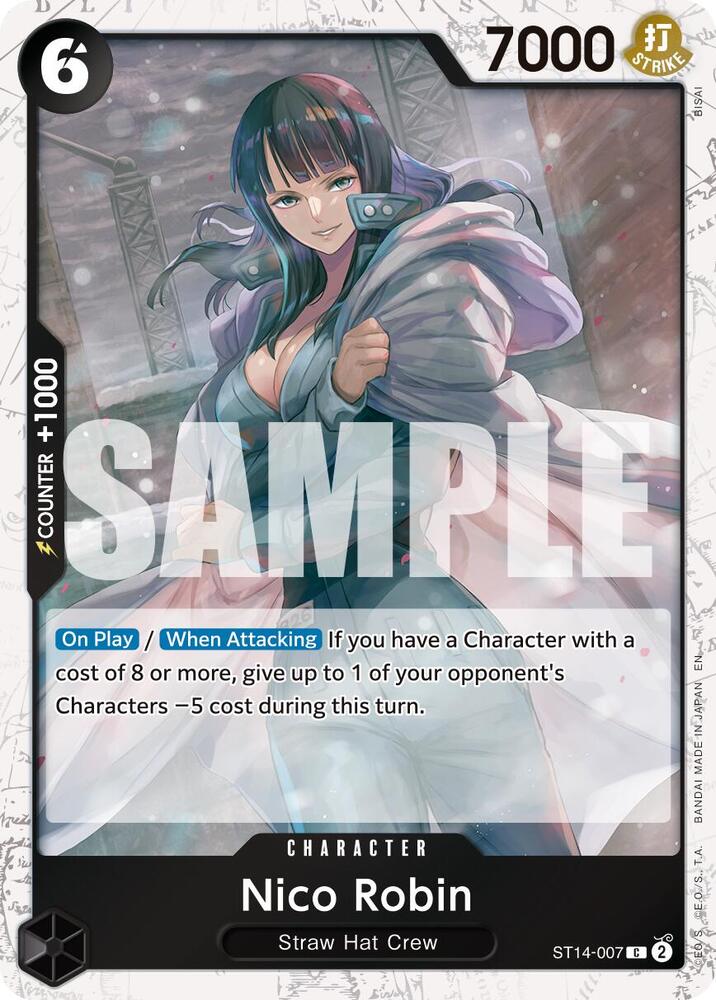 Nico Robin - ST14-007 (Pirate Foil) [Premium Booster -The Best- Vol. 2]