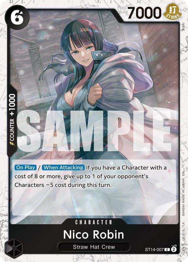 Nico Robin - ST14-007 (Pirate Foil) [Premium Booster -The Best- Vol. 2]
