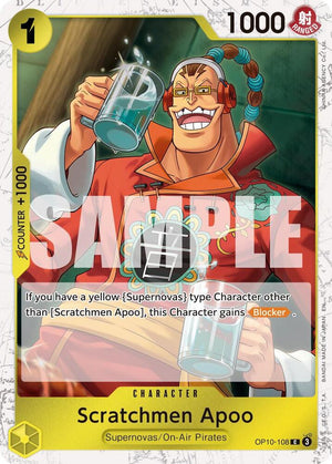 Scratchmen Apoo - OP10-108 (Pirate Foil) [Premium Booster -The Best- Vol. 2]