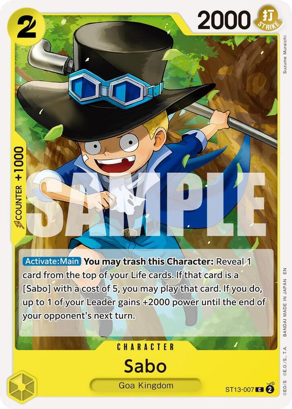 Sabo - ST13-007 (Reprint) [Premium Booster -The Best- Vol. 2]