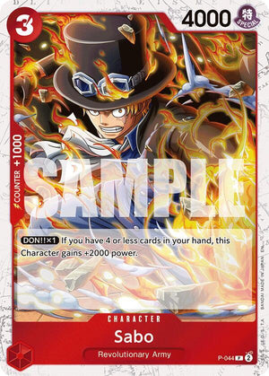 Sabo - P-044 (Pirate Foil) [Premium Booster -The Best- Vol. 2]