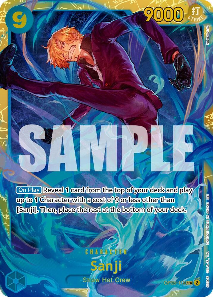 Sanji - OP06-119 (Reprint) [Premium Booster -The Best- Vol. 2]