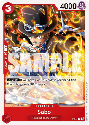 Sabo - P-044 (Reprint) [Premium Booster -The Best- Vol. 2]