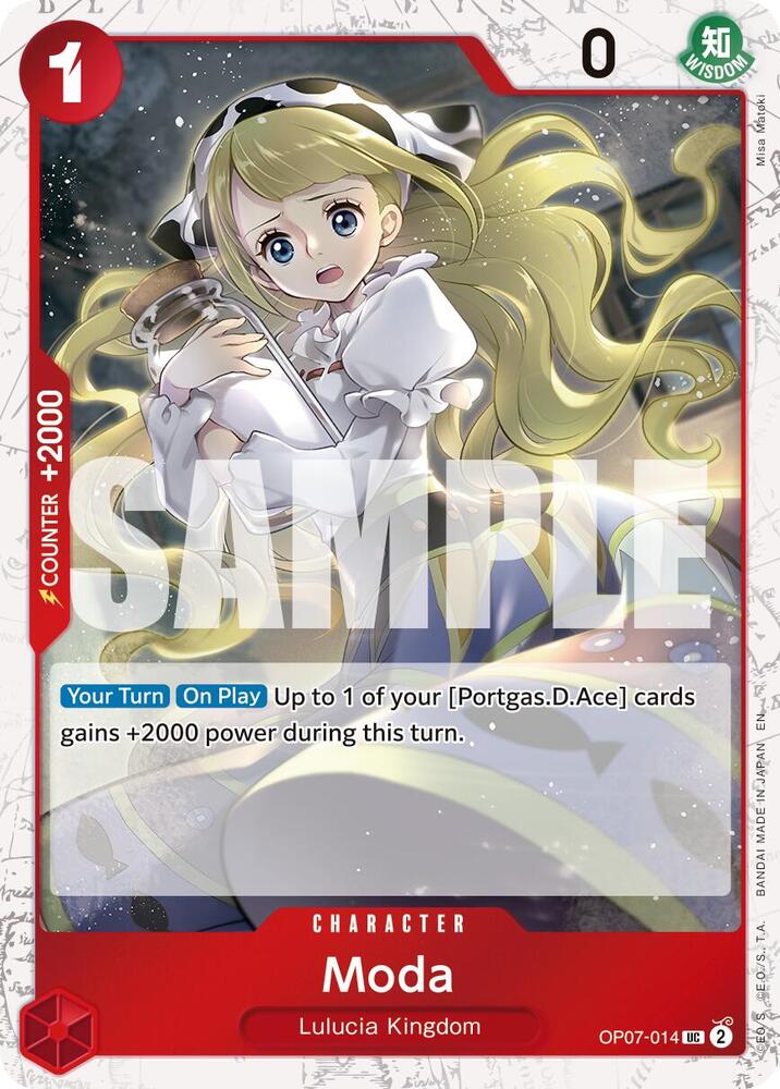 Moda (Pirate Foil) (OP07-014) [Premium Booster -The Best- Vol. 2]