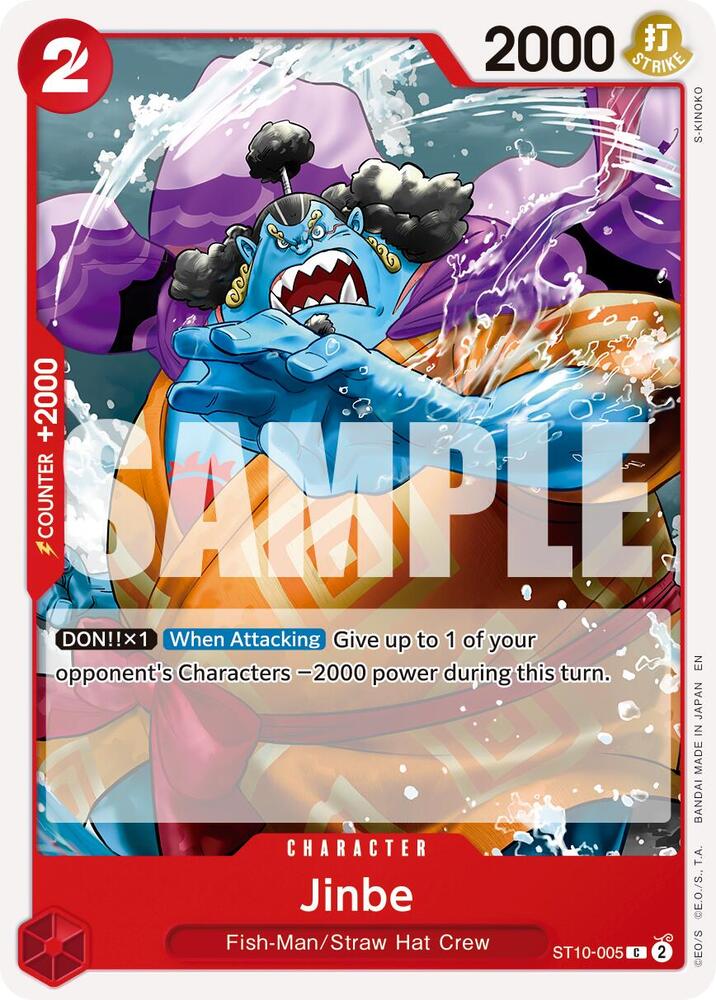 Jinbe - ST10-005 (Reprint) [Premium Booster -The Best- Vol. 2]