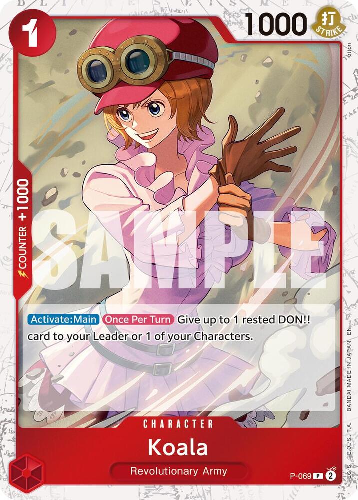 Koala (Pirate Foil) (P-069) [Premium Booster -The Best- Vol. 2]