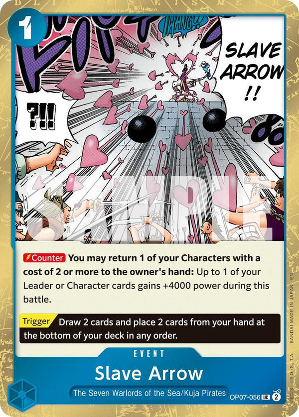 Slave Arrow (Pirate Foil) (OP07-056) [Premium Booster -The Best- Vol. 2]