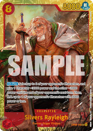 Silvers Rayleigh - OP08-118 (Reprint) [Premium Booster -The Best- Vol. 2]