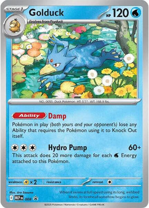 Golduck - 008 [ME: Mega Evolution Promo]