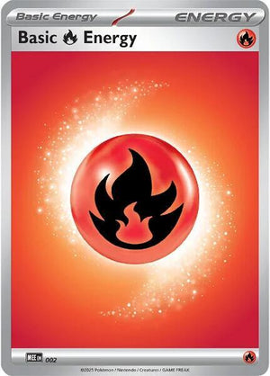 Basic Fire Energy - 002 [MEE: Mega Evolution Energies]