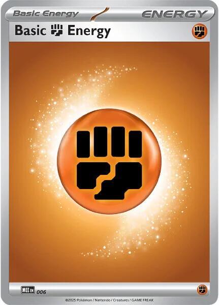 Basic Fighting Energy - 006 [MEE: Mega Evolution Energies]