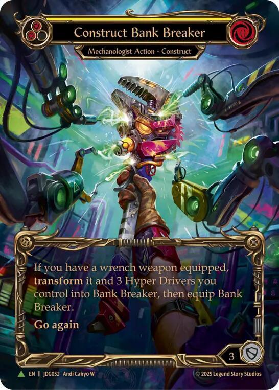 Construct Bank Breaker - JDG052 [Flesh and Blood Promo Cards]