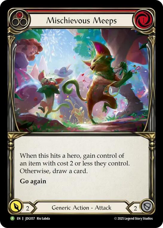 Mischievous Meeps - JDG057 [Flesh and Blood Promo Cards]
