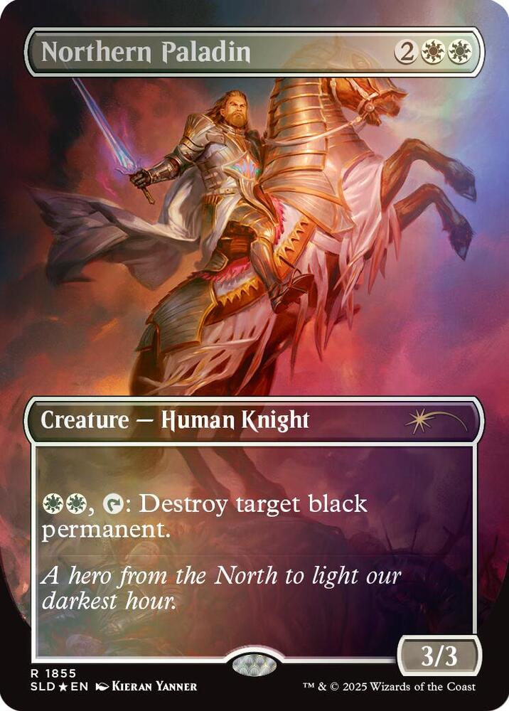 Northern Paladin (Rainbow Foil) (1855) [Secret Lair Drop]