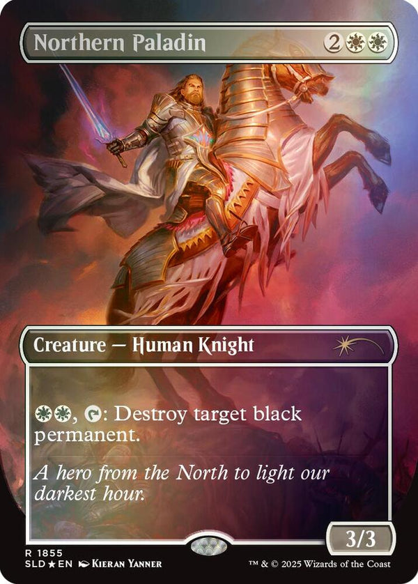Northern Paladin (Rainbow Foil) (1855) [Secret Lair Drop]