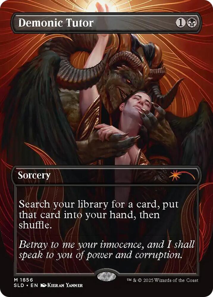 Demonic Tutor (1856) [Secret Lair Drop]