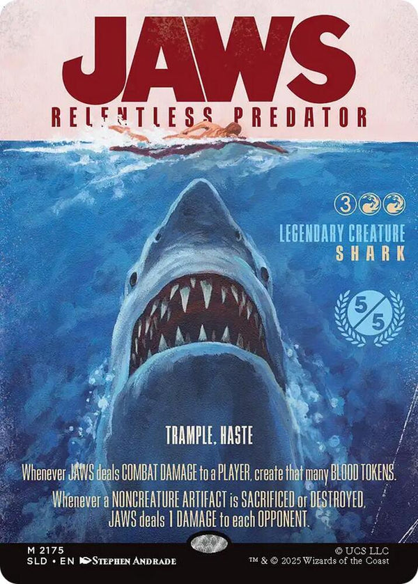 Jaws, Relentless Predator (2175) [Secret Lair Drop]