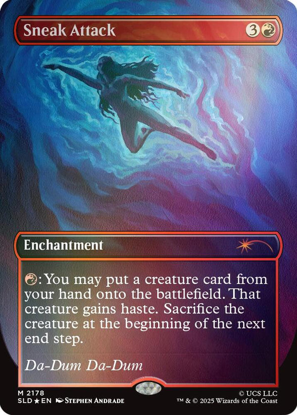 Sneak Attack (Rainbow Foil) (2178) [Secret Lair Drop]