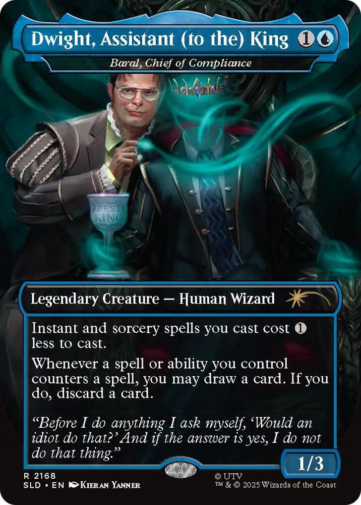 Dwight, Assistant (to the) King - Baral, Chief of Compliance (2168) [Secret Lair Drop]