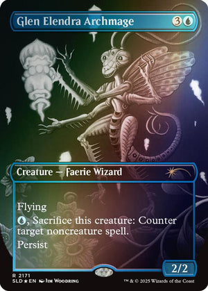 Glen Elendra Archmage (2171) (Rainbow Foil) [Secret Lair Drop]