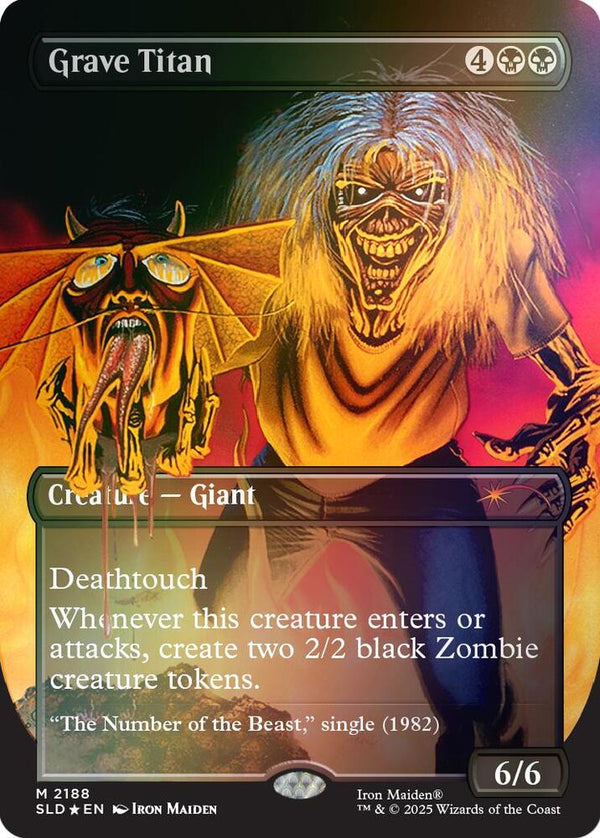 Grave Titan (2188) (Rainbow Foil) [Secret Lair Drop]
