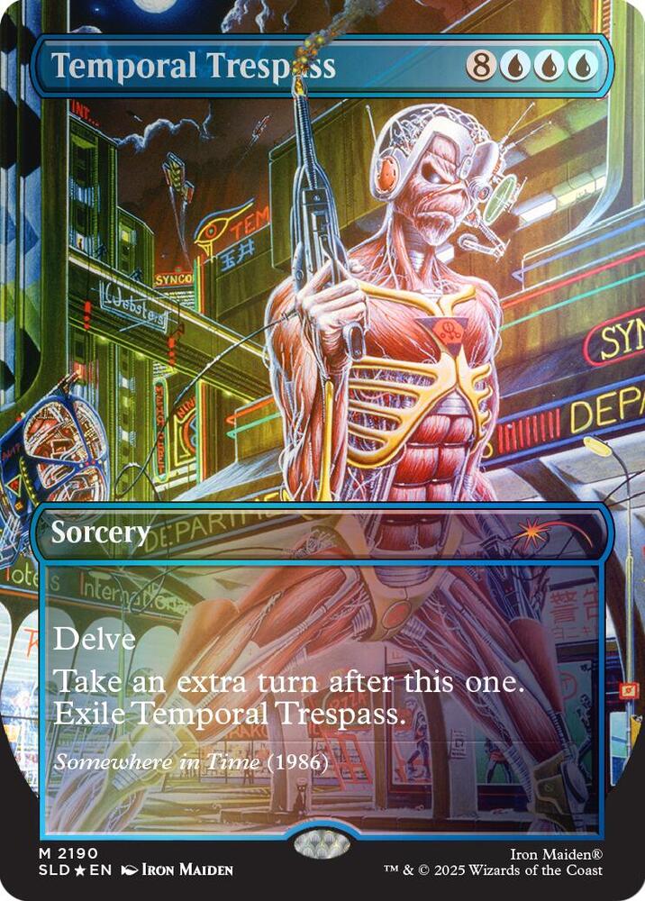 Temporal Trespass (Rainbow Foil) (2190) [Secret Lair Drop]