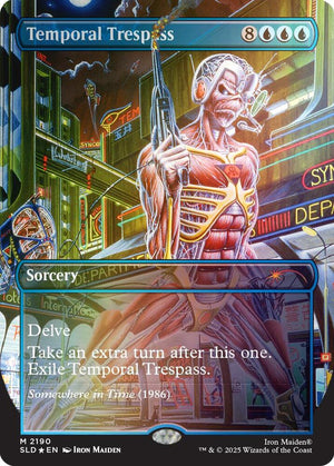 Temporal Trespass (Rainbow Foil) (2190) [Secret Lair Drop]